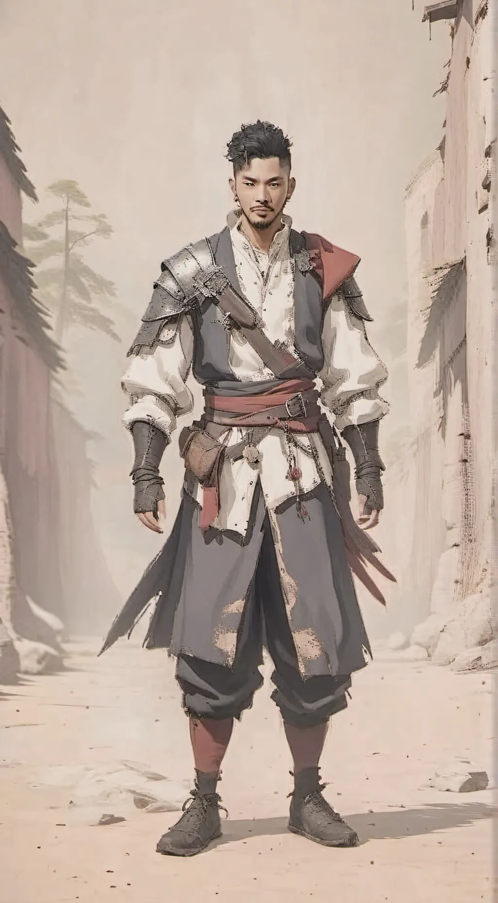 ai character: Evan background