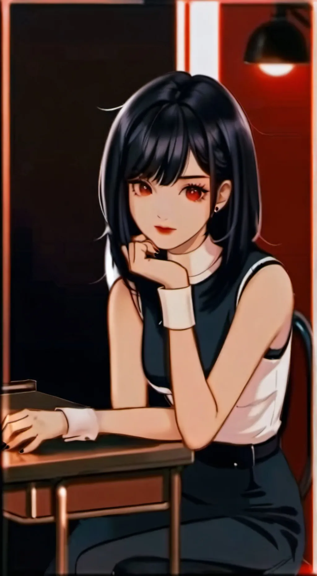 ai character: Lina(from dti) background