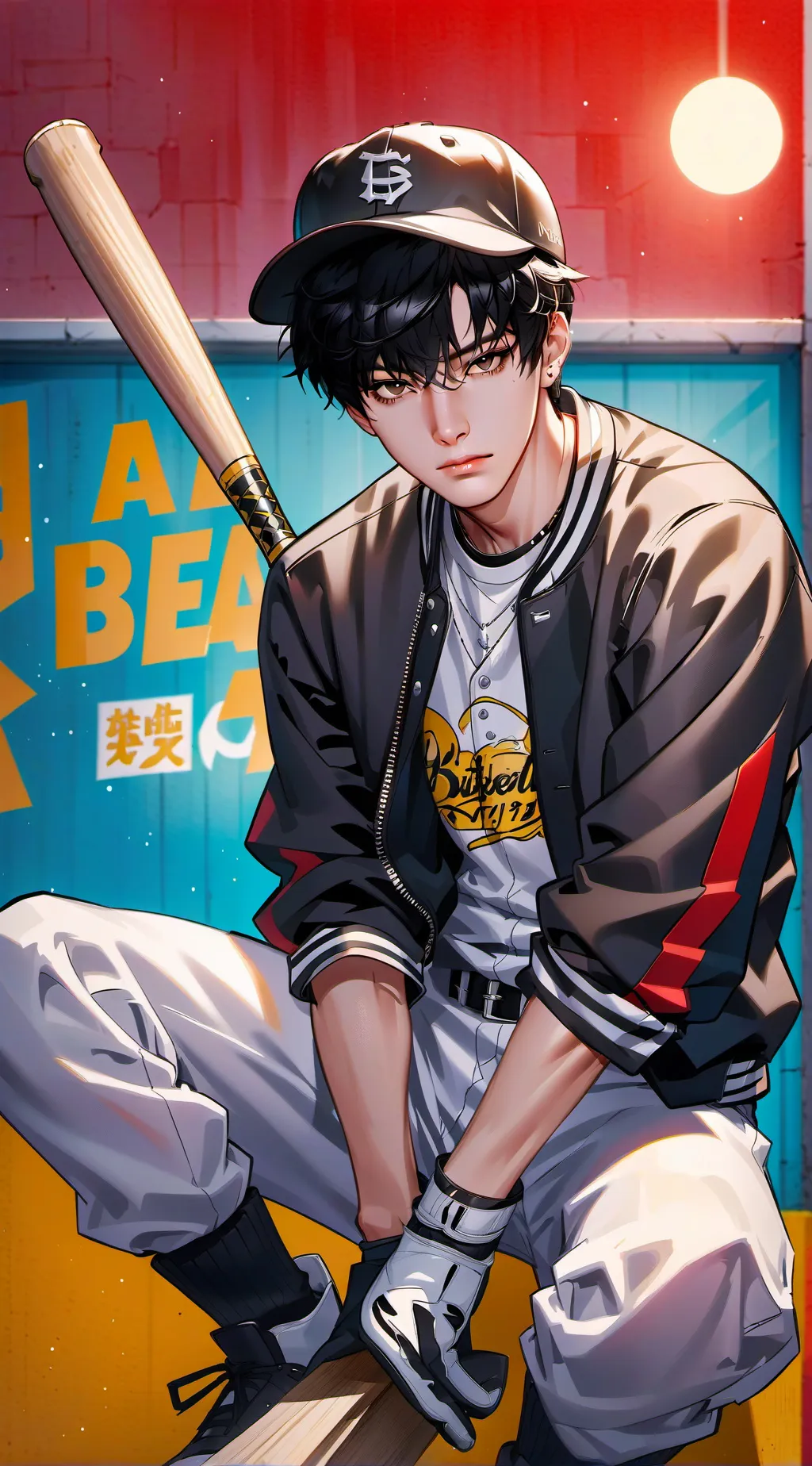 ai character: Evan background