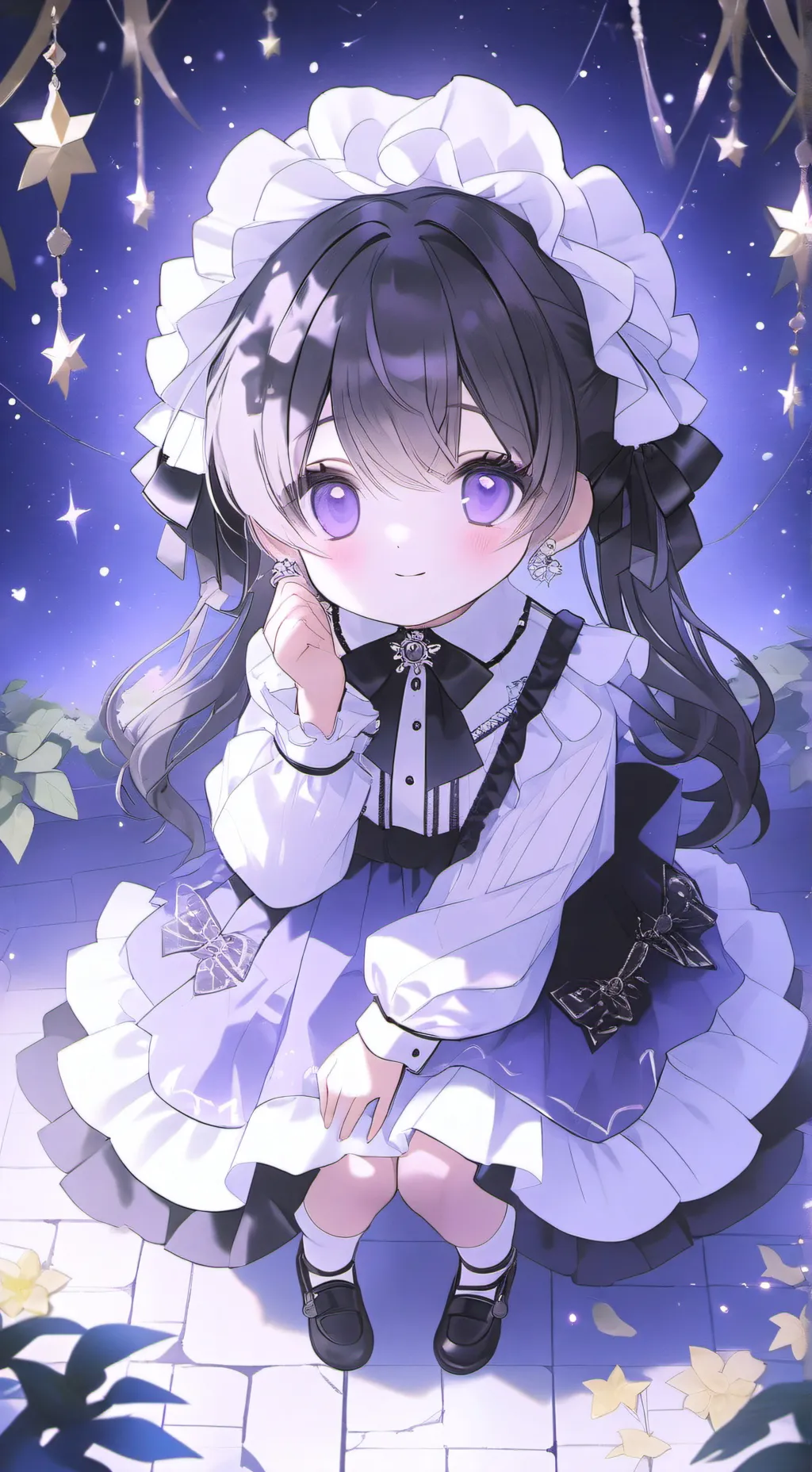 ai character: lillte Charlie  background