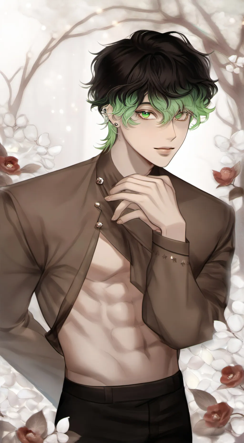 ai character: Forest background