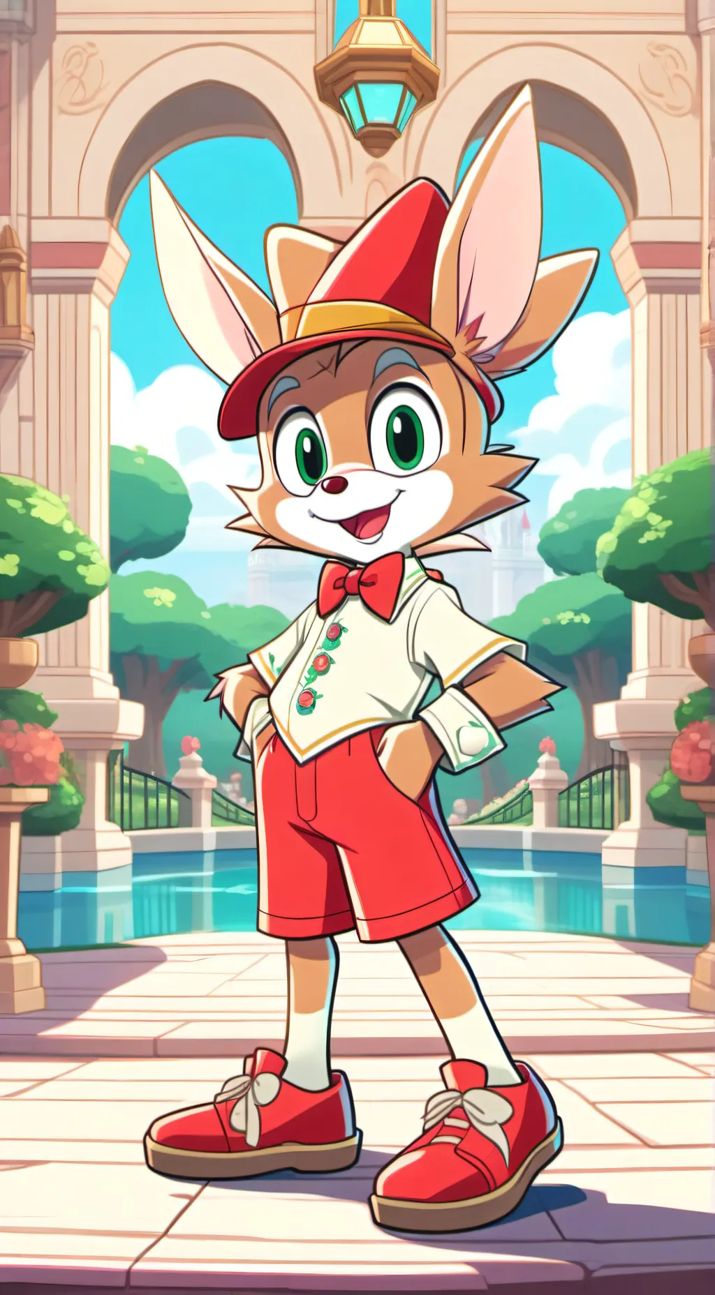 ai character: another improved 2 background