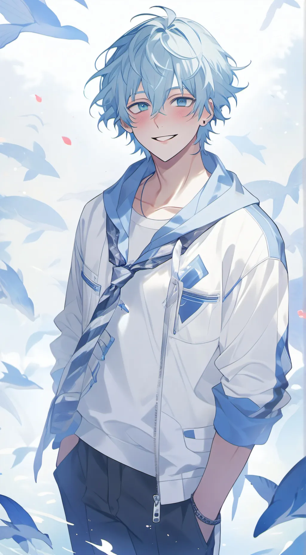 ai character: Satoru Gojo  background