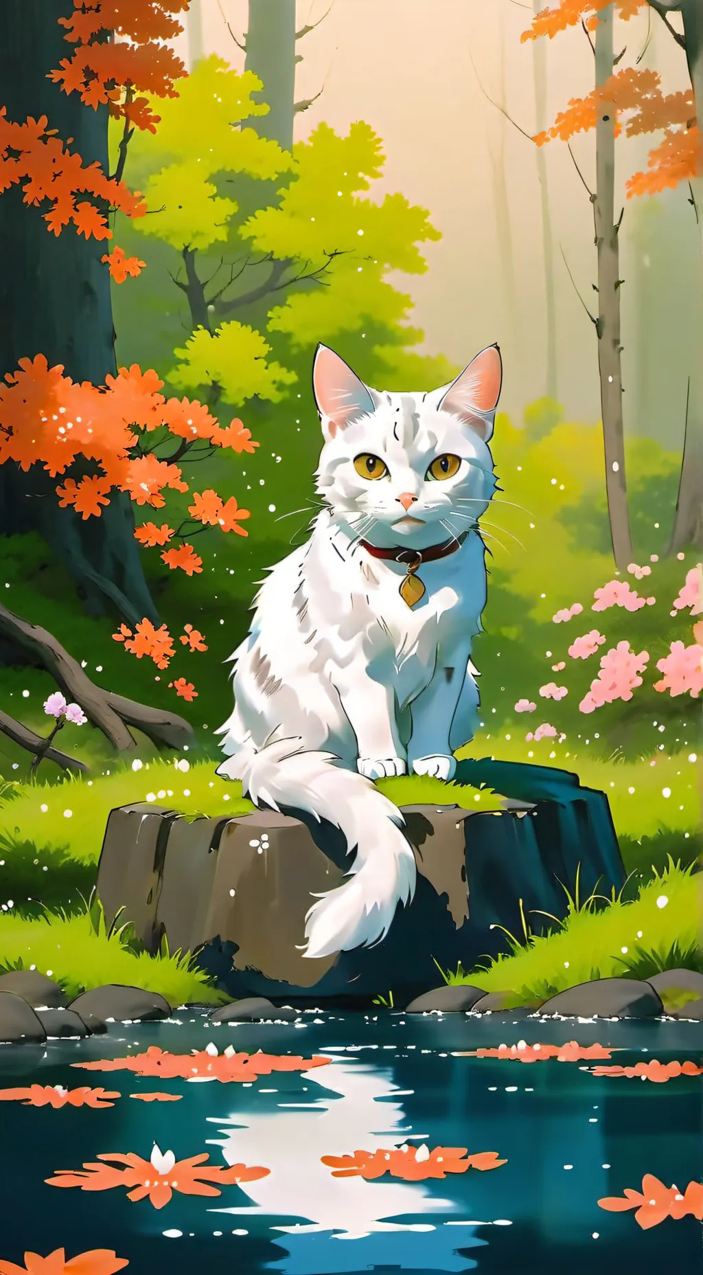 ai character: the battle cat background