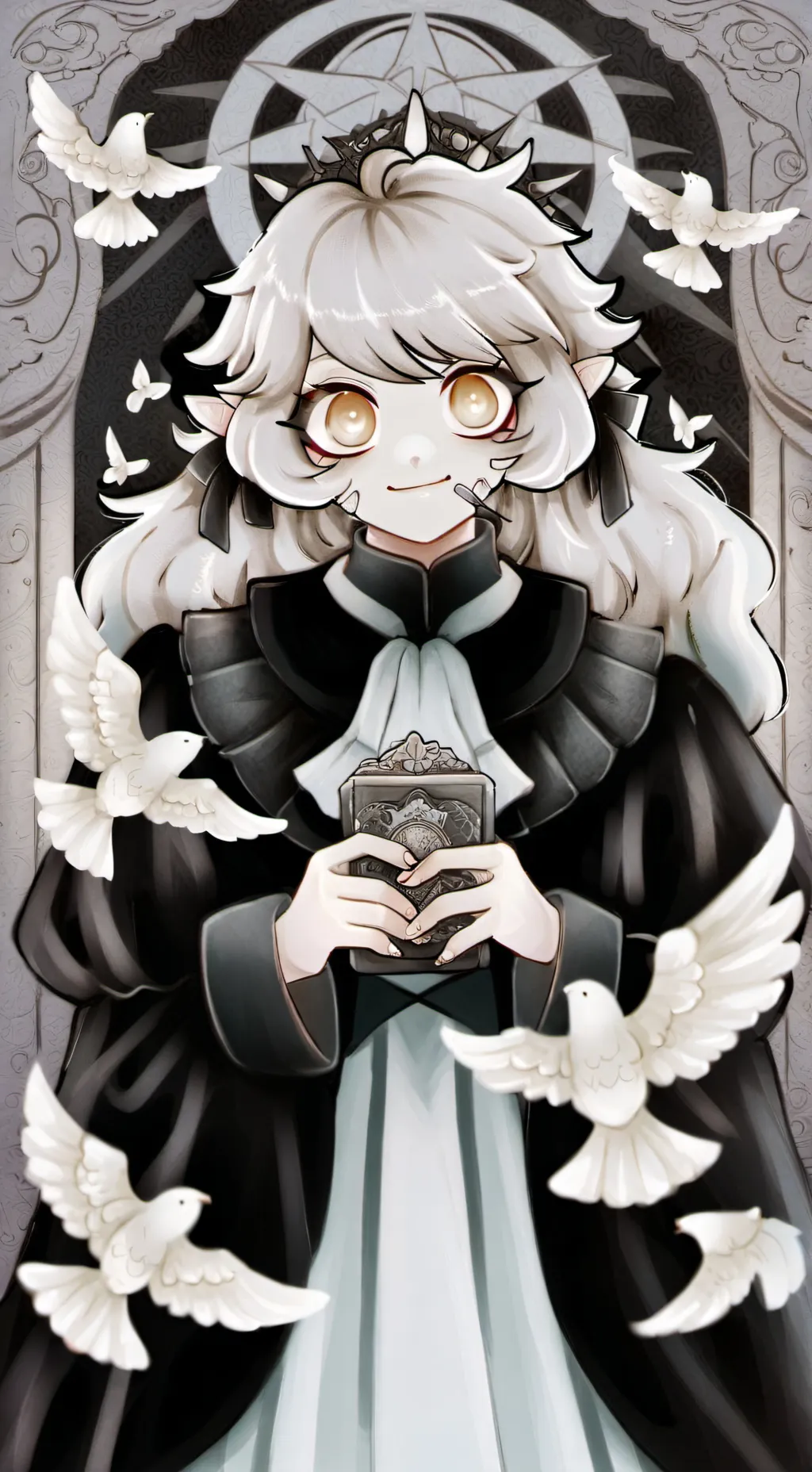 ai character: Cyn background