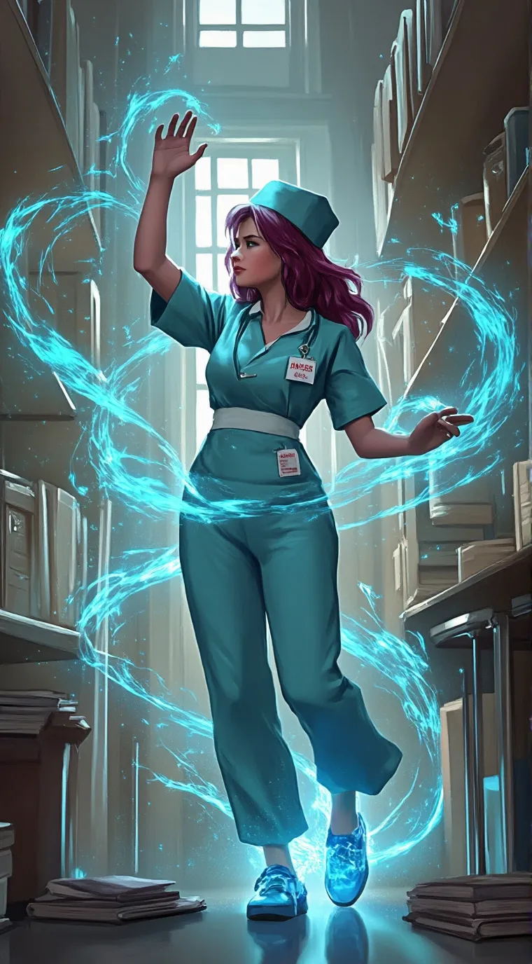 ai character: Nurse Julie dti background