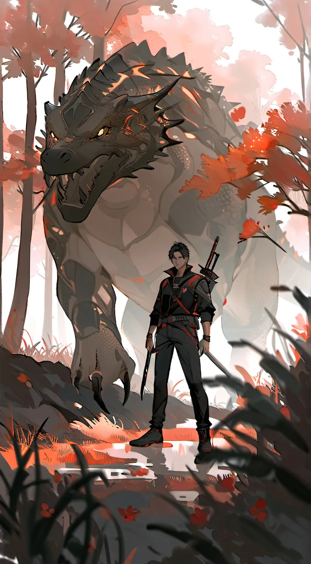 ai character: ark: SE background