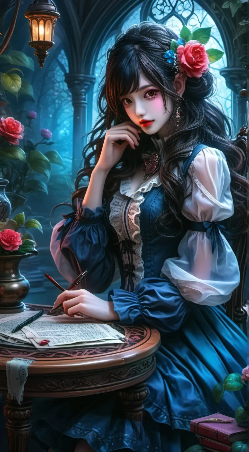 ai character: Mrs. Long background