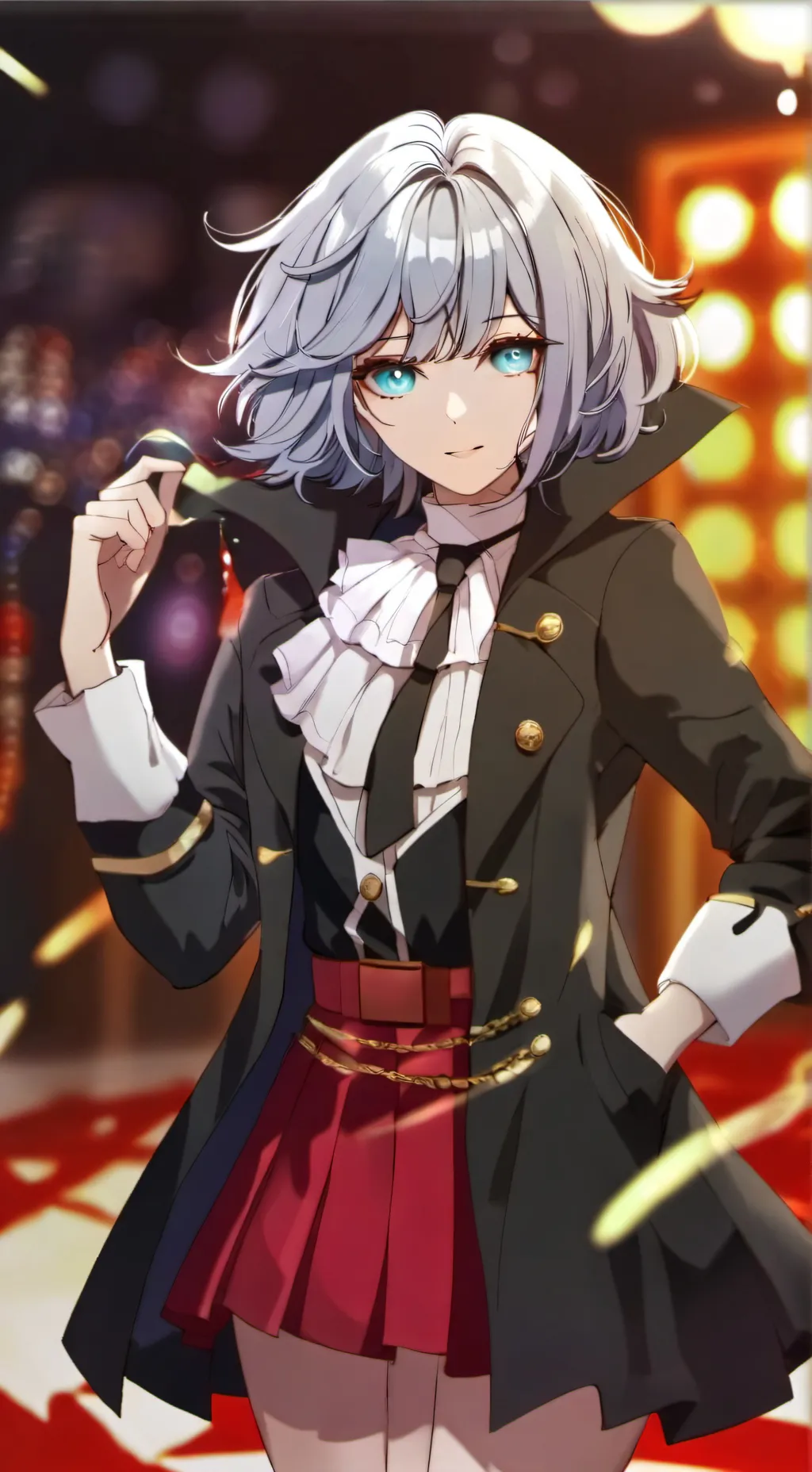 ai character: nicole background