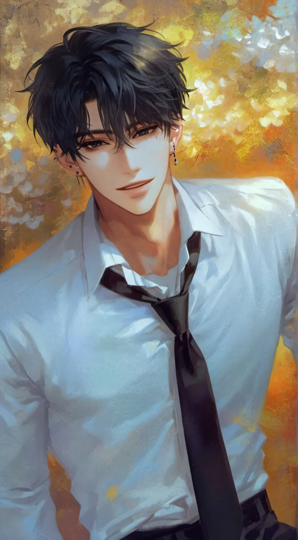 ai character: Ryu Kaito background