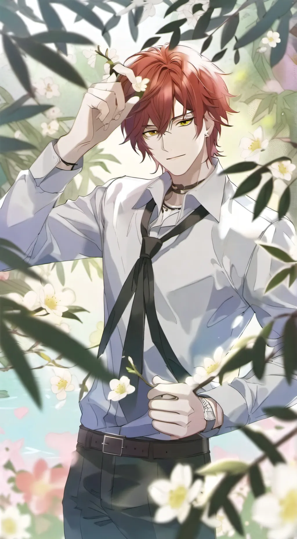 ai character: Caleb background