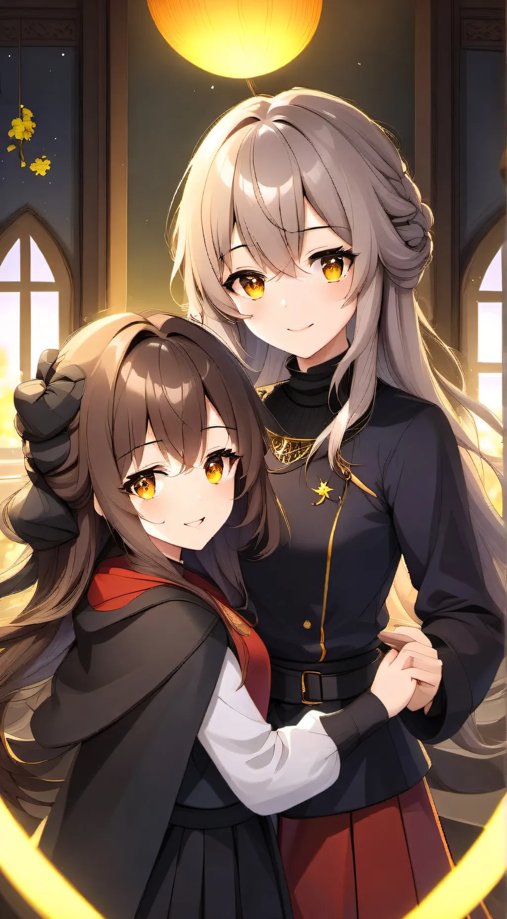 ai character: amor dw gemelas background