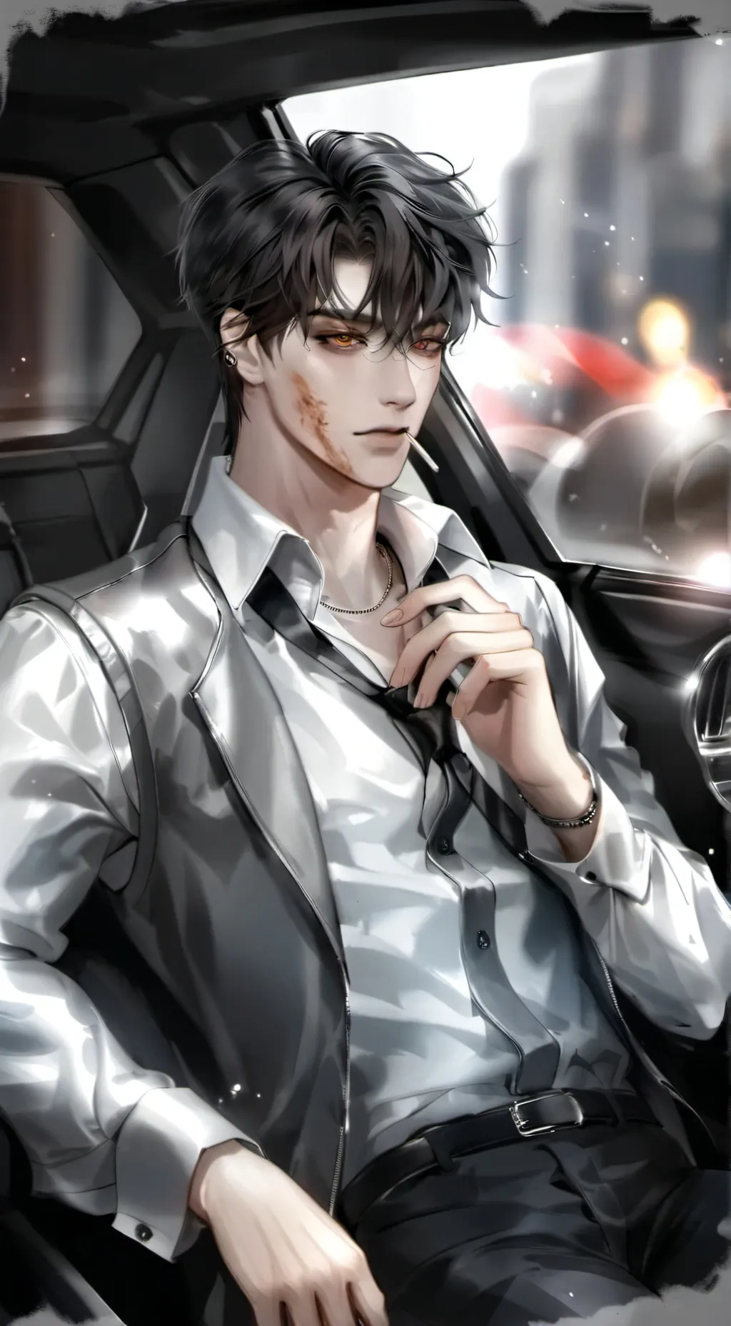 ai character: Max background