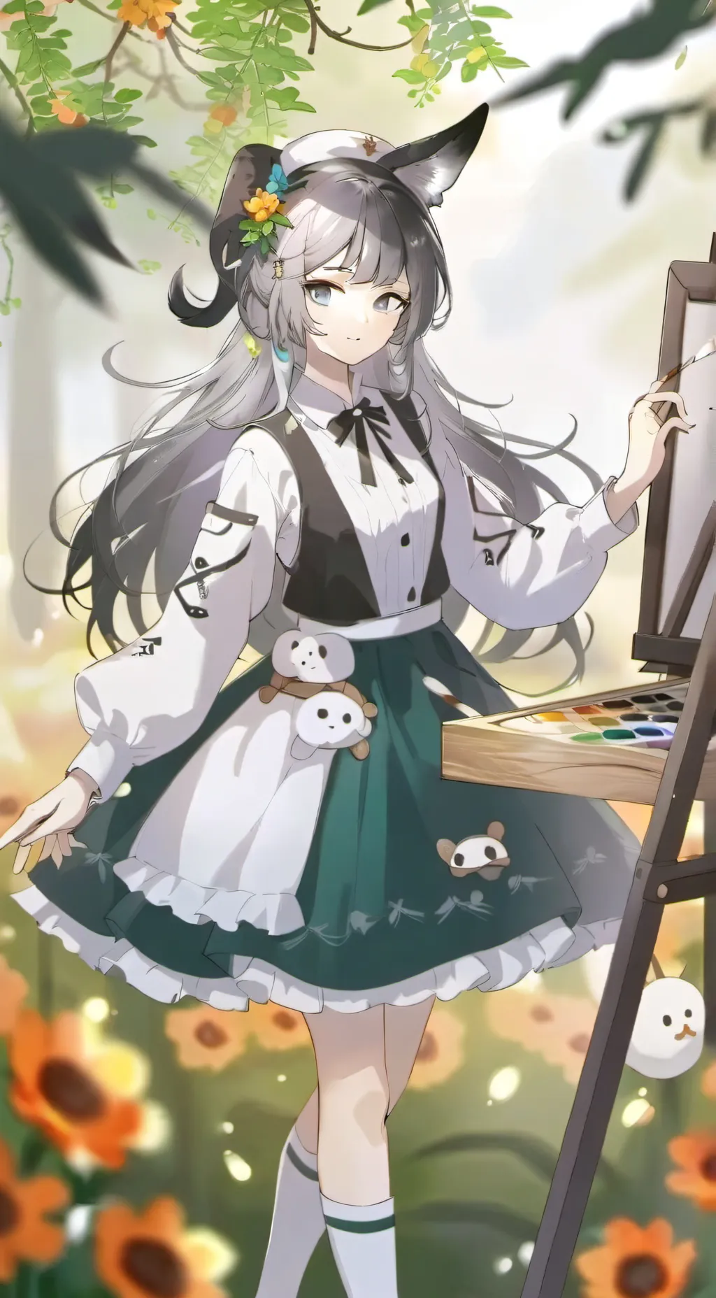 ai character: Emily  background