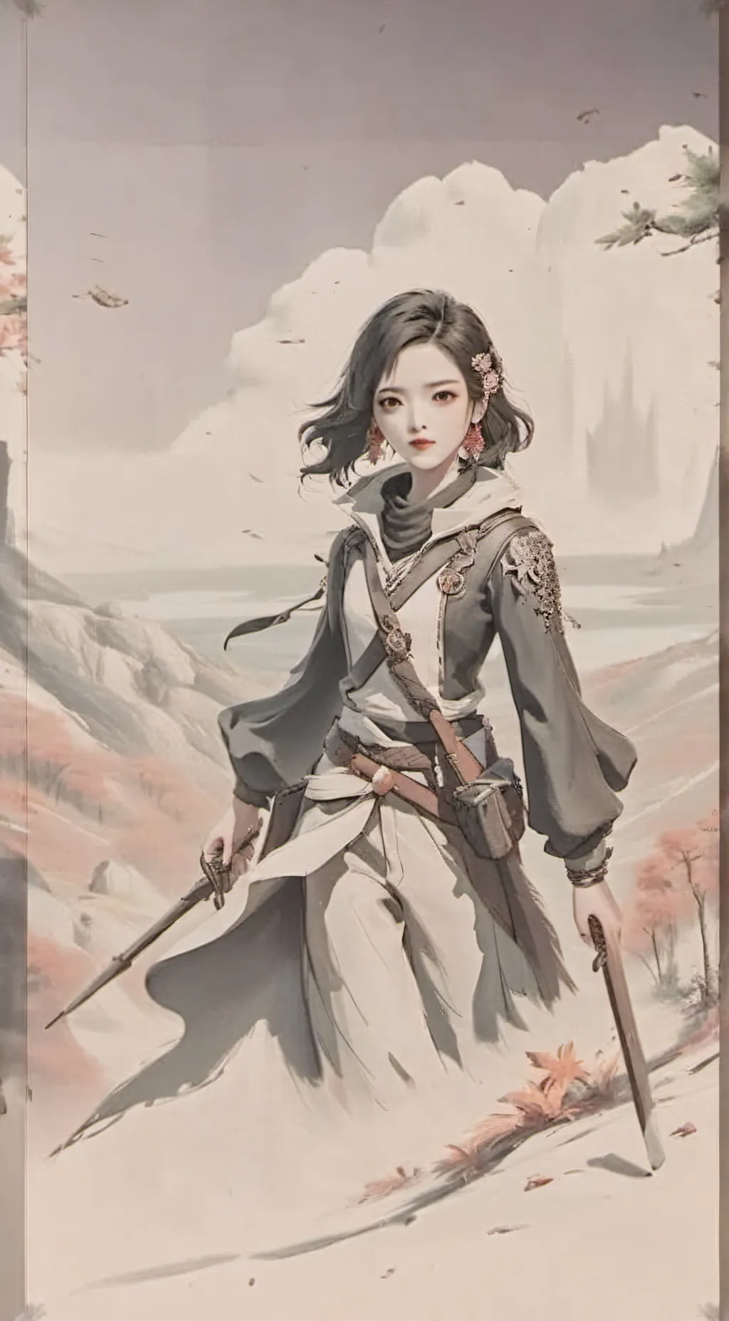 ai character: Sky background