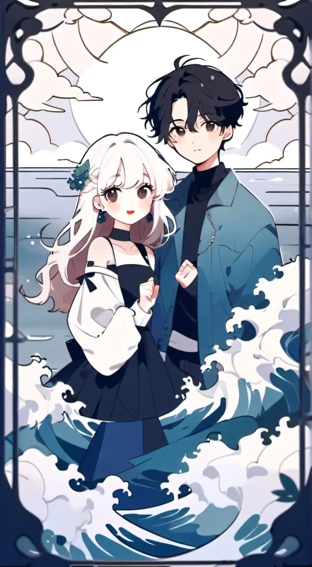 ai character:  enemies to lovers background