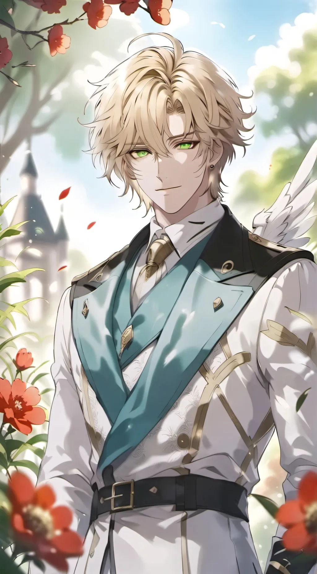 ai character: Liam  background