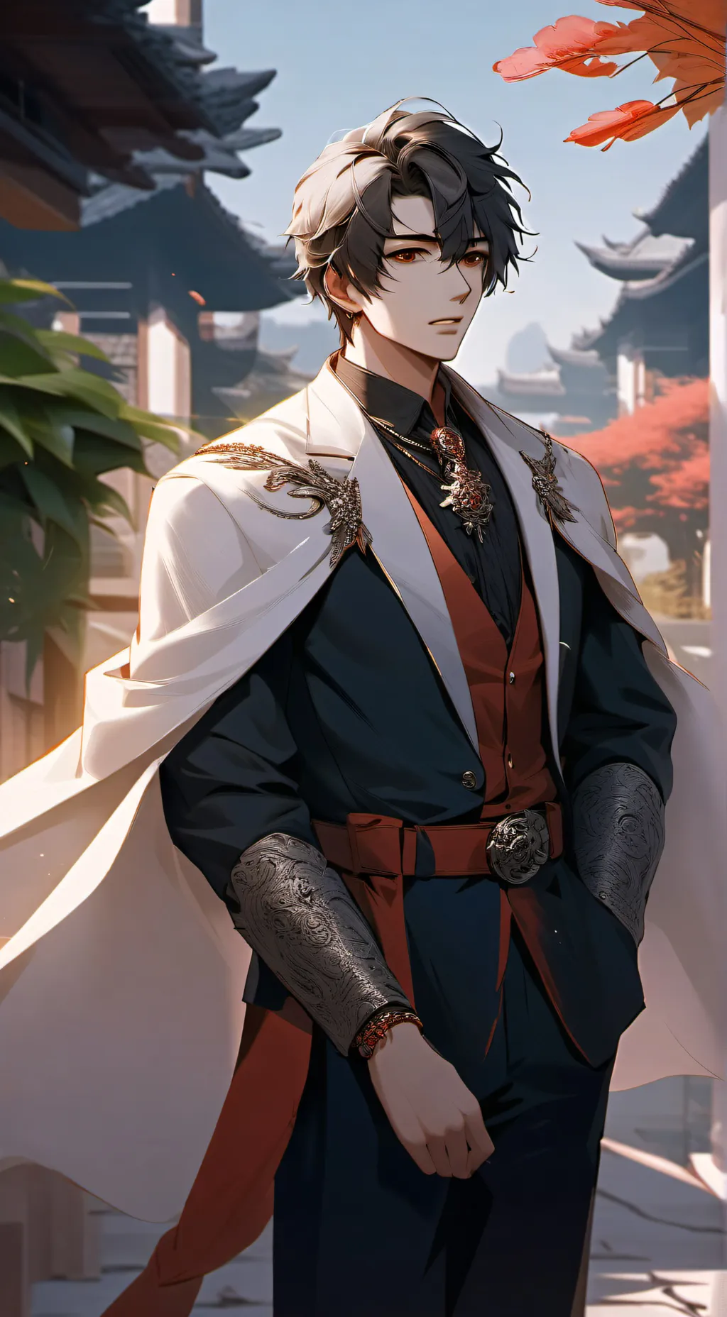 ai character: Bogart  background