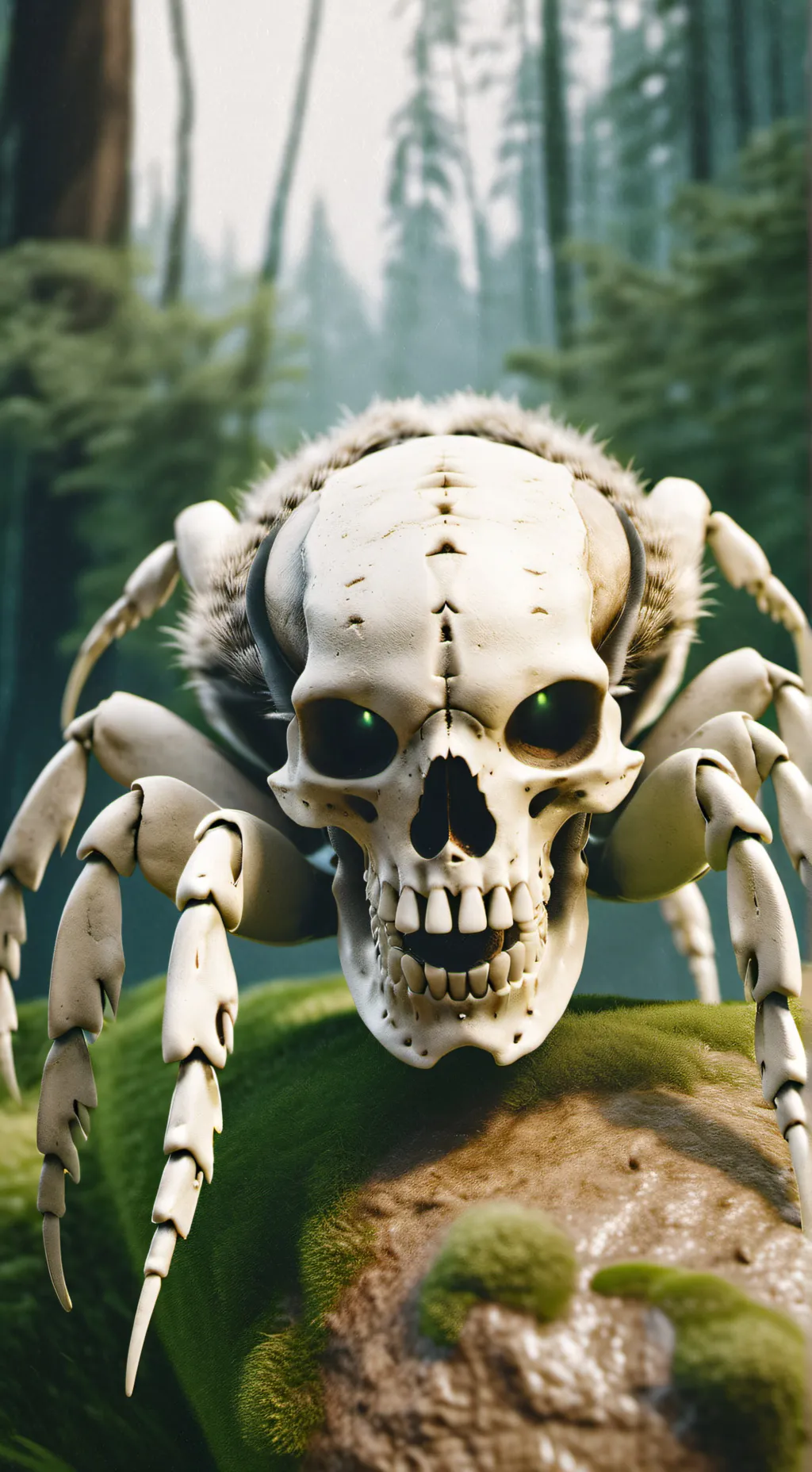 ai character: skullclawer background