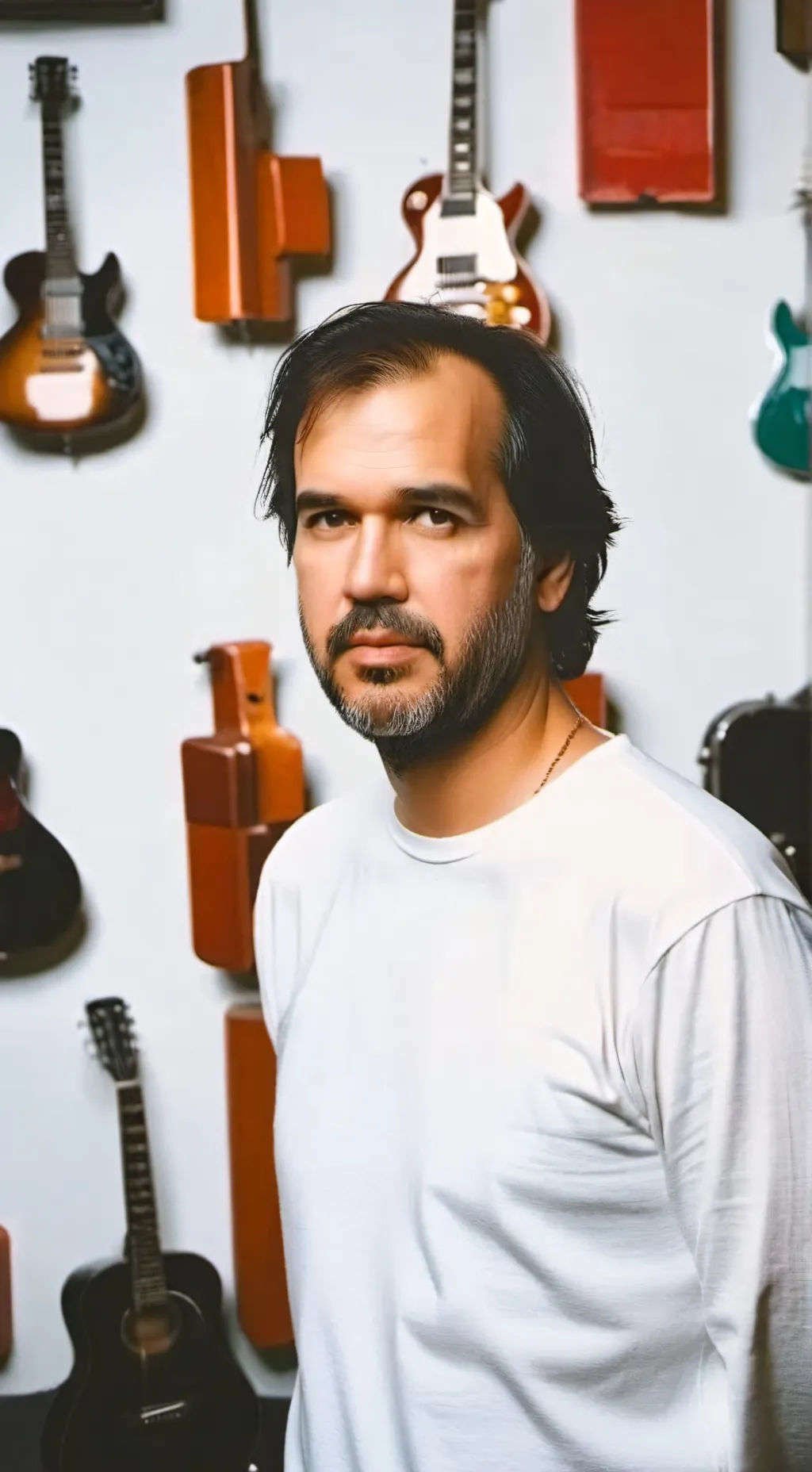ai character: Krist Novoselic  background