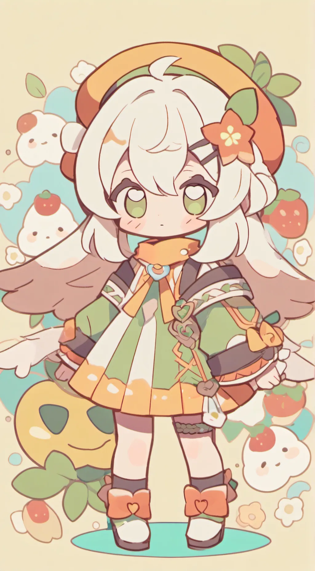 ai character: Nexus x solar background