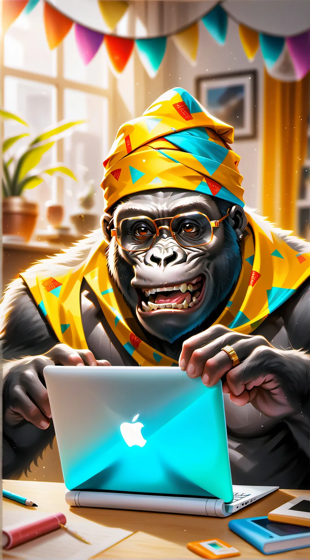 ai character: Chatter background