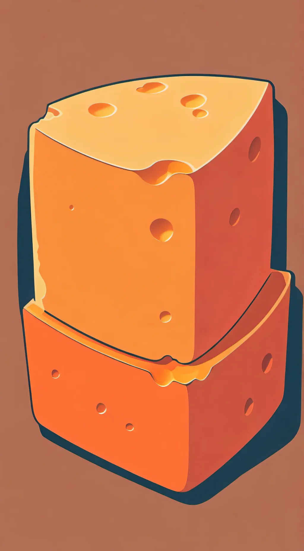 ai character: Cheddar  background