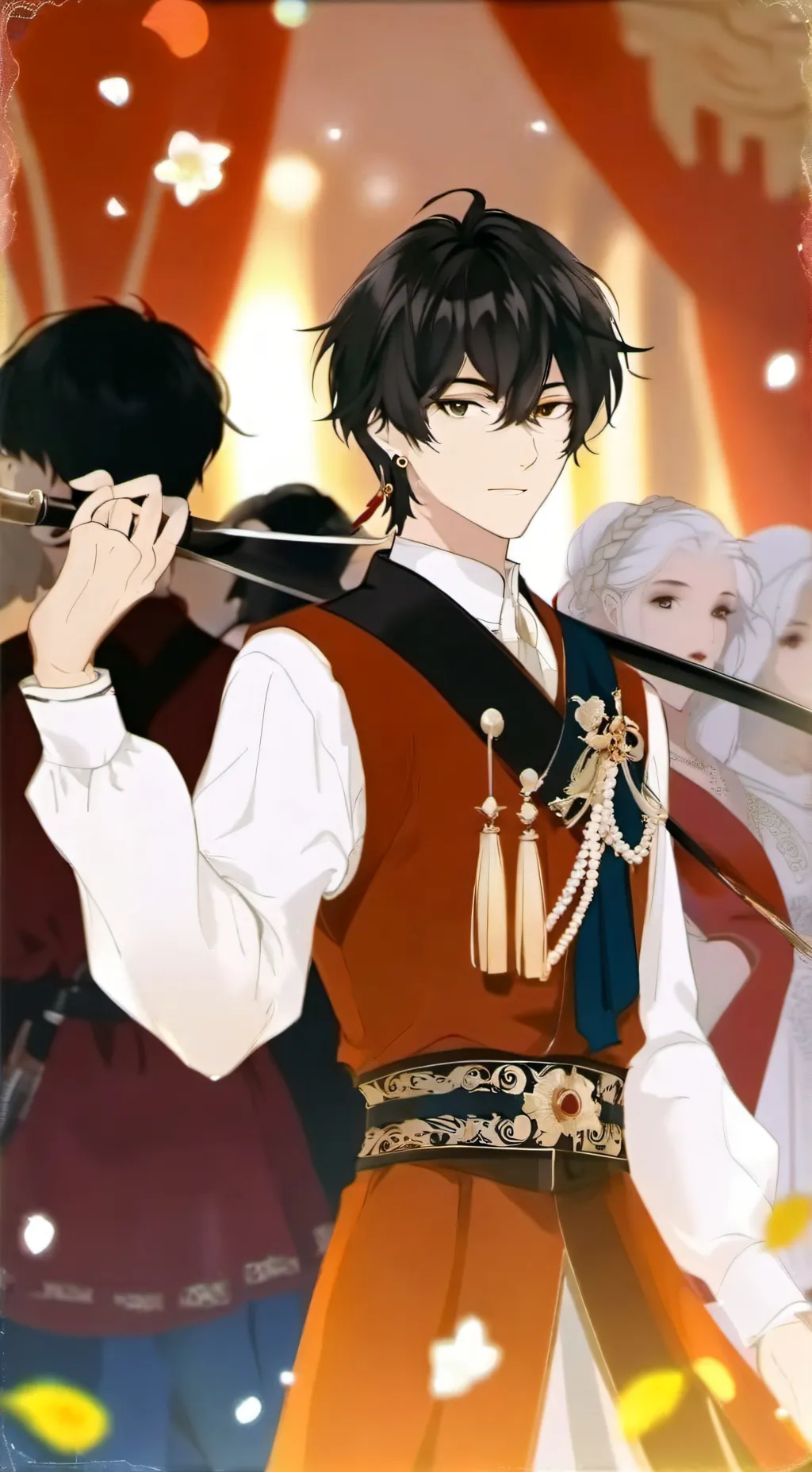 ai character: Кирилл  background