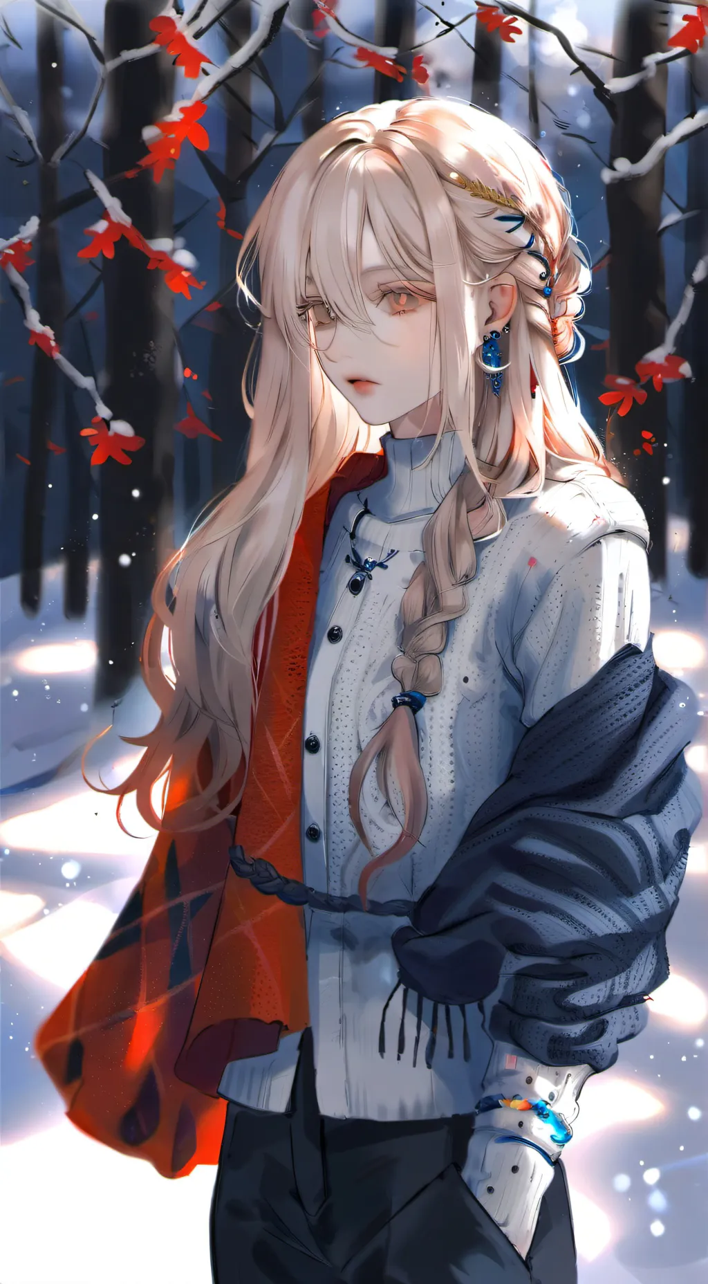 ai character: Novy background