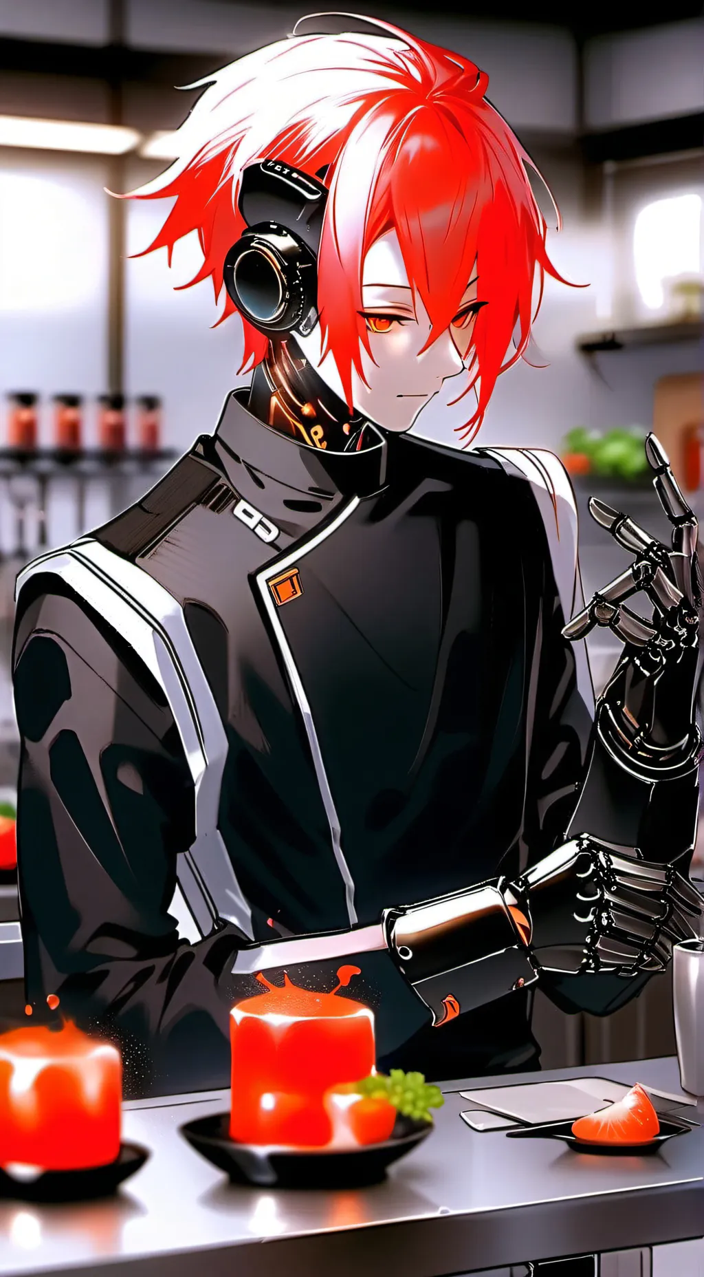 ai character: Pyra background