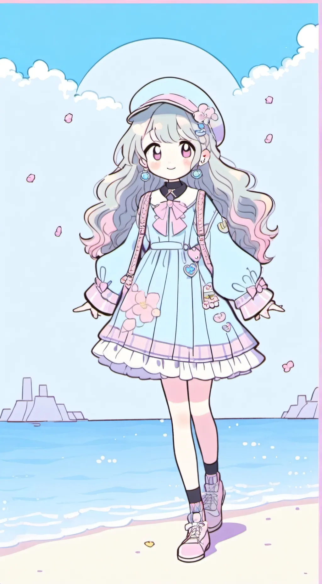 ai character: sprout  background