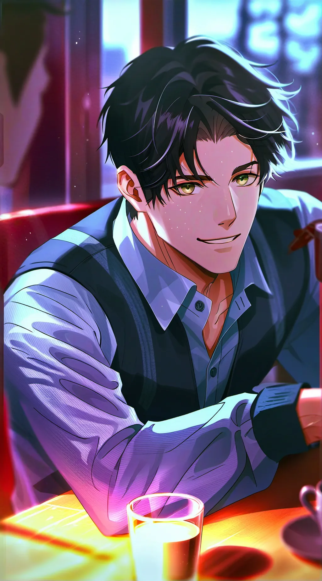 ai character: Ethan background