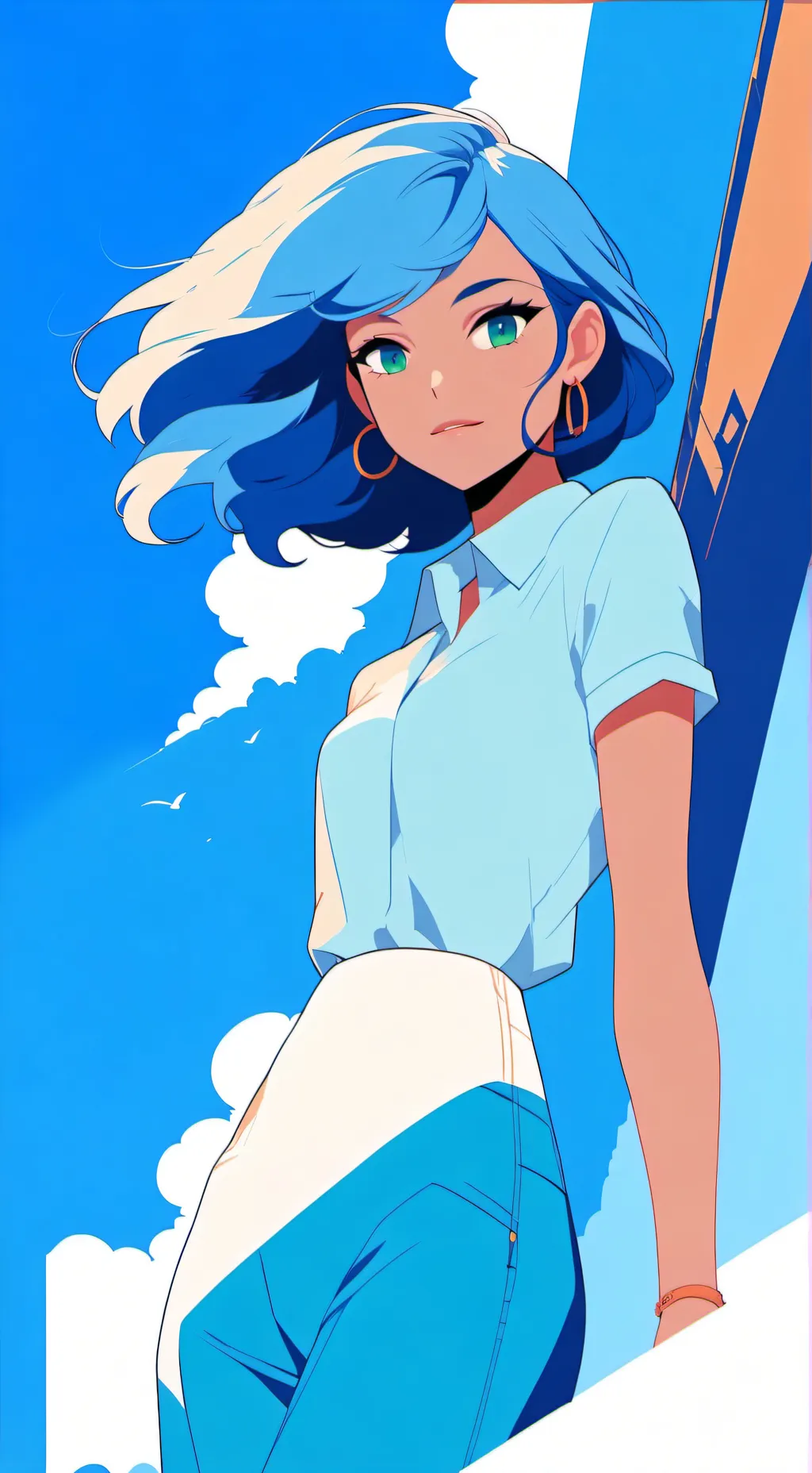 ai character: Arlene  background