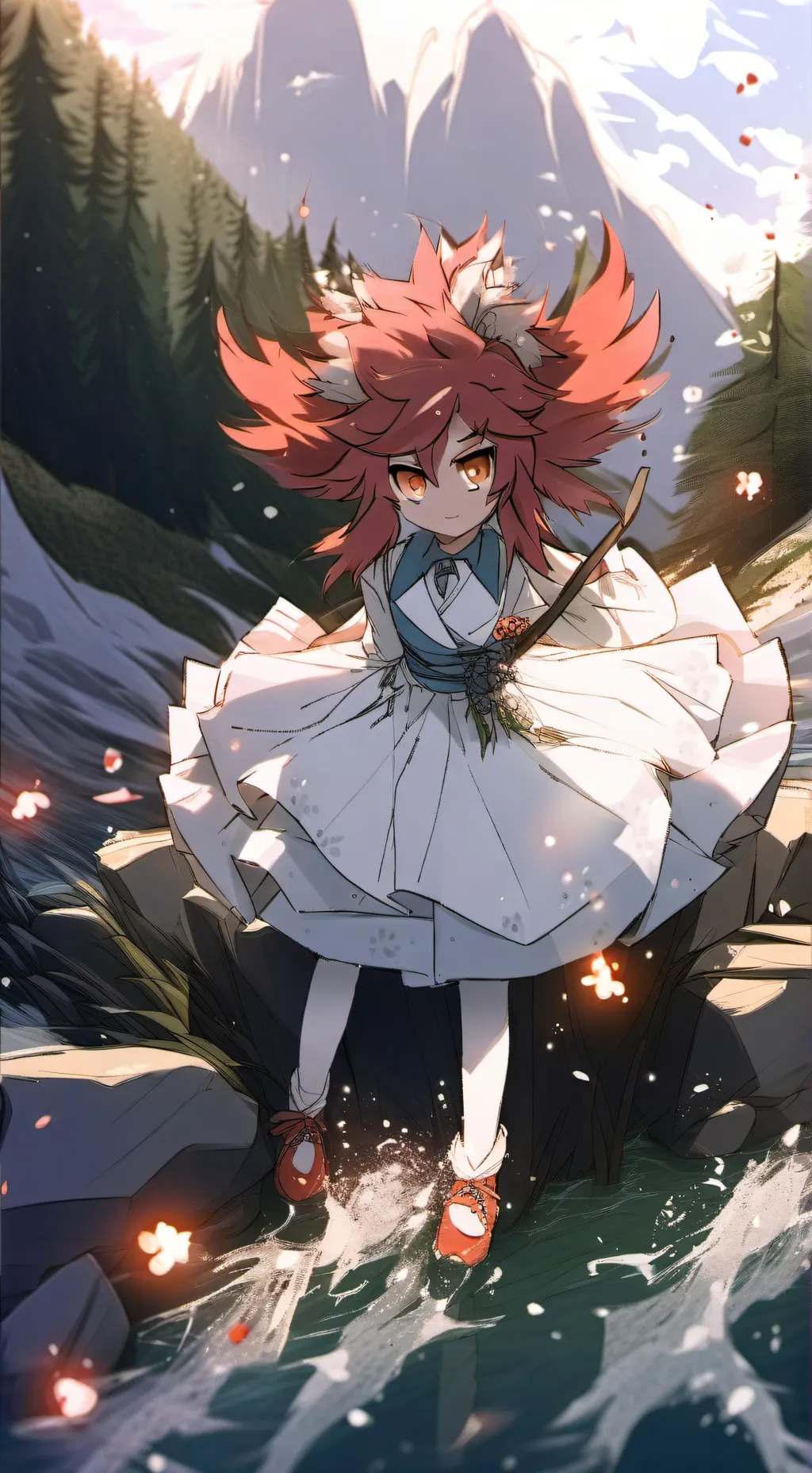 ai character: Аластор  background