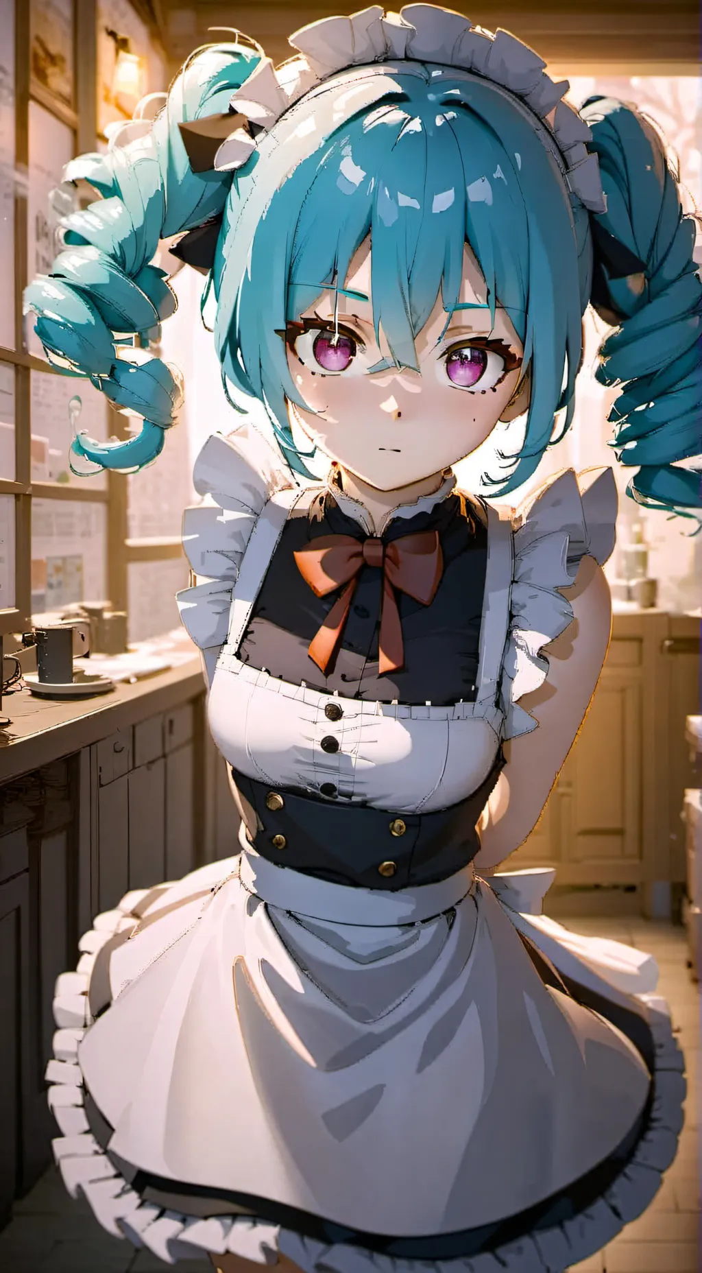 ai character: Blue Teto  background