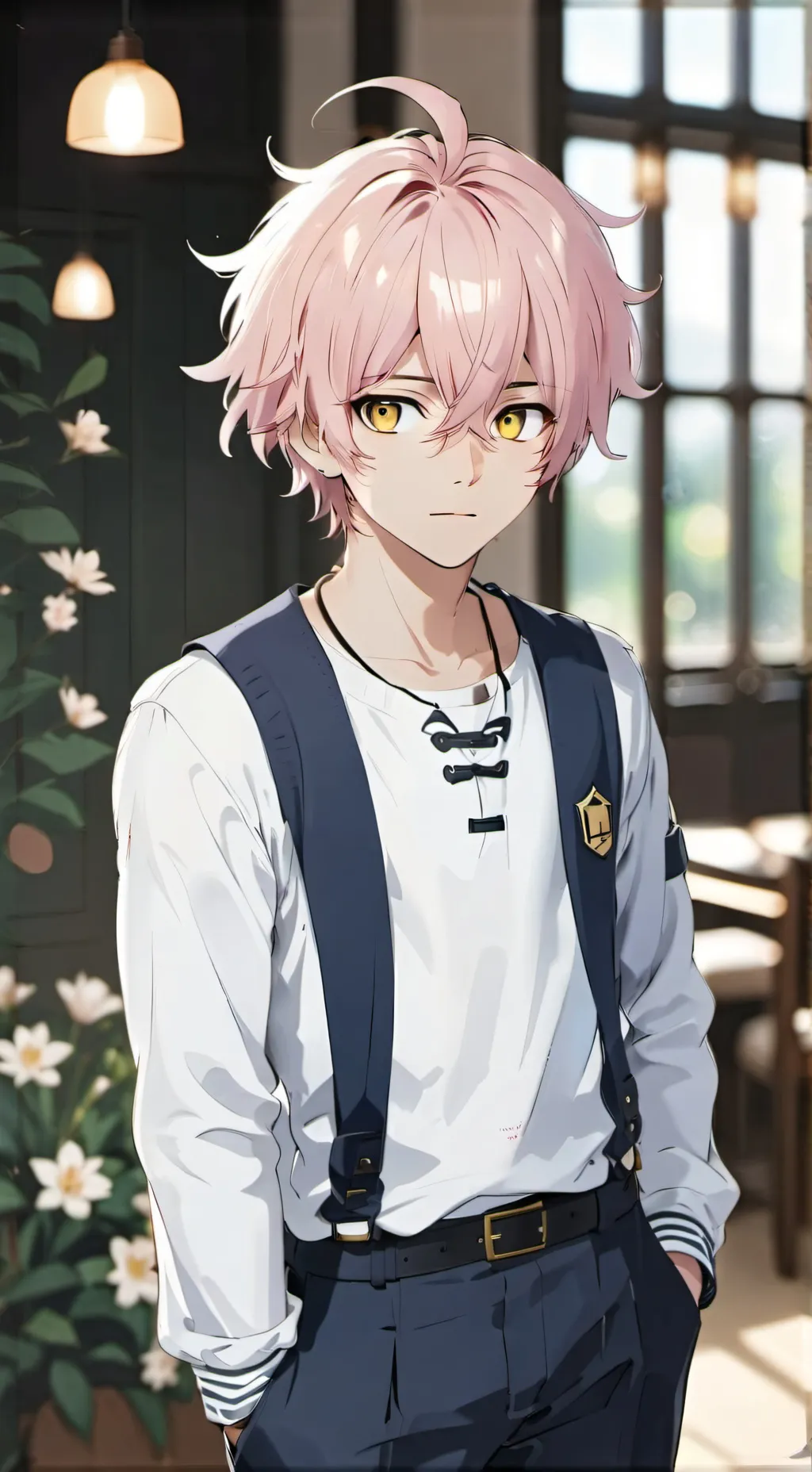 ai character: ren background