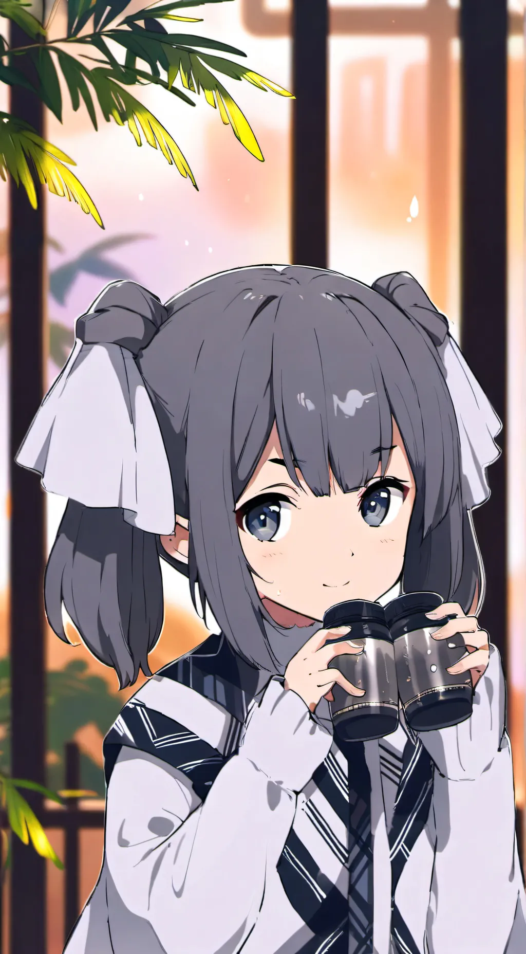 ai character: Gizelle the Gray Elephant Spirit background