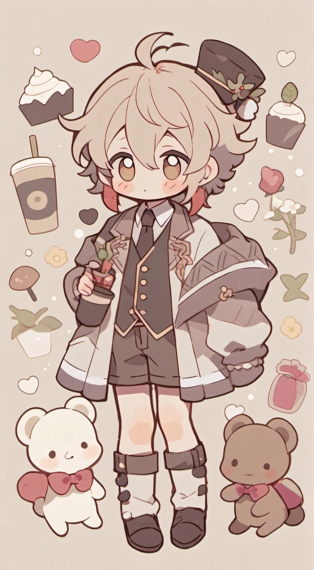 ai character: Gay test background