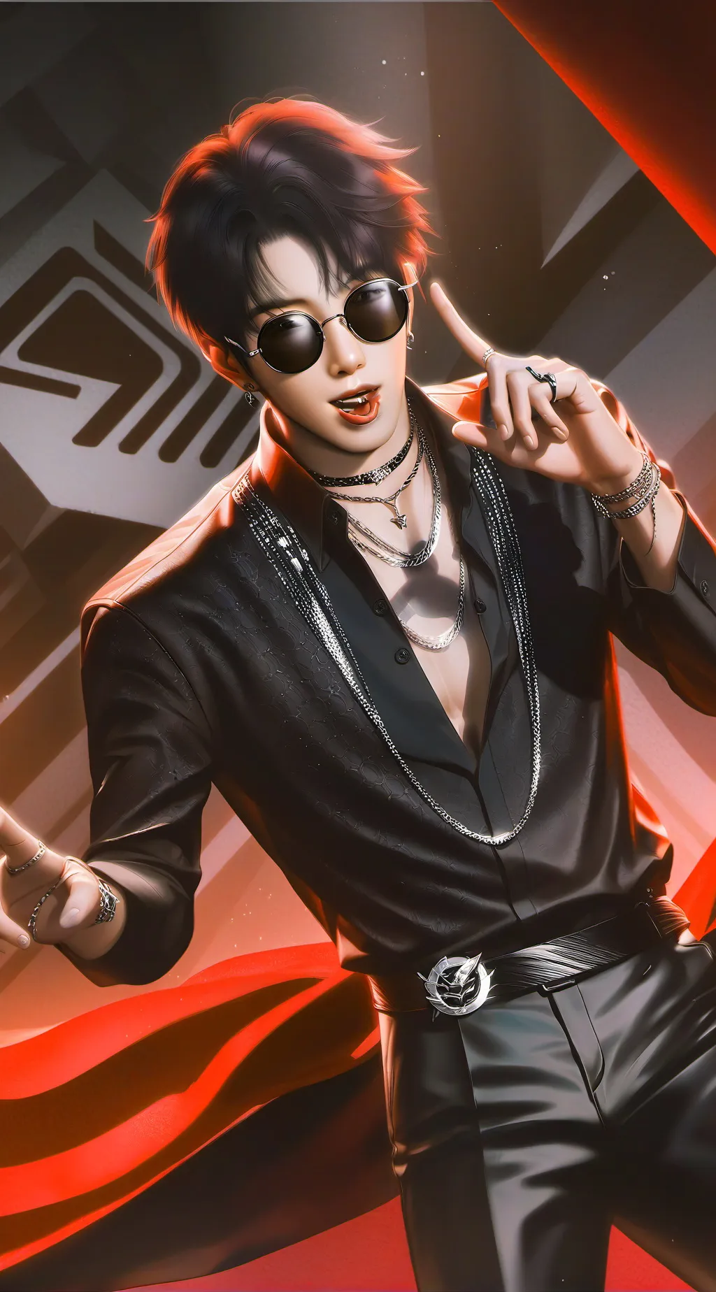 ai character: Heeseung?  background