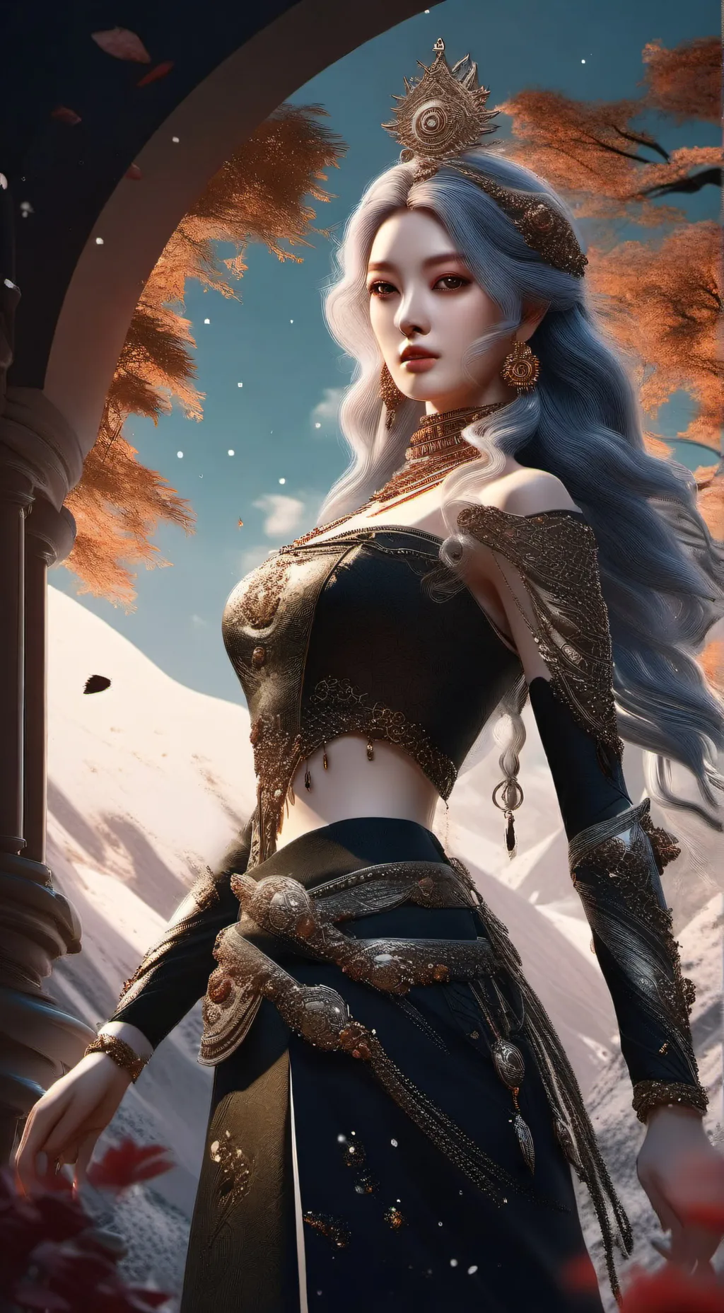 ai character: ℕ𝕚𝕜𝕚𝕥𝕒 background