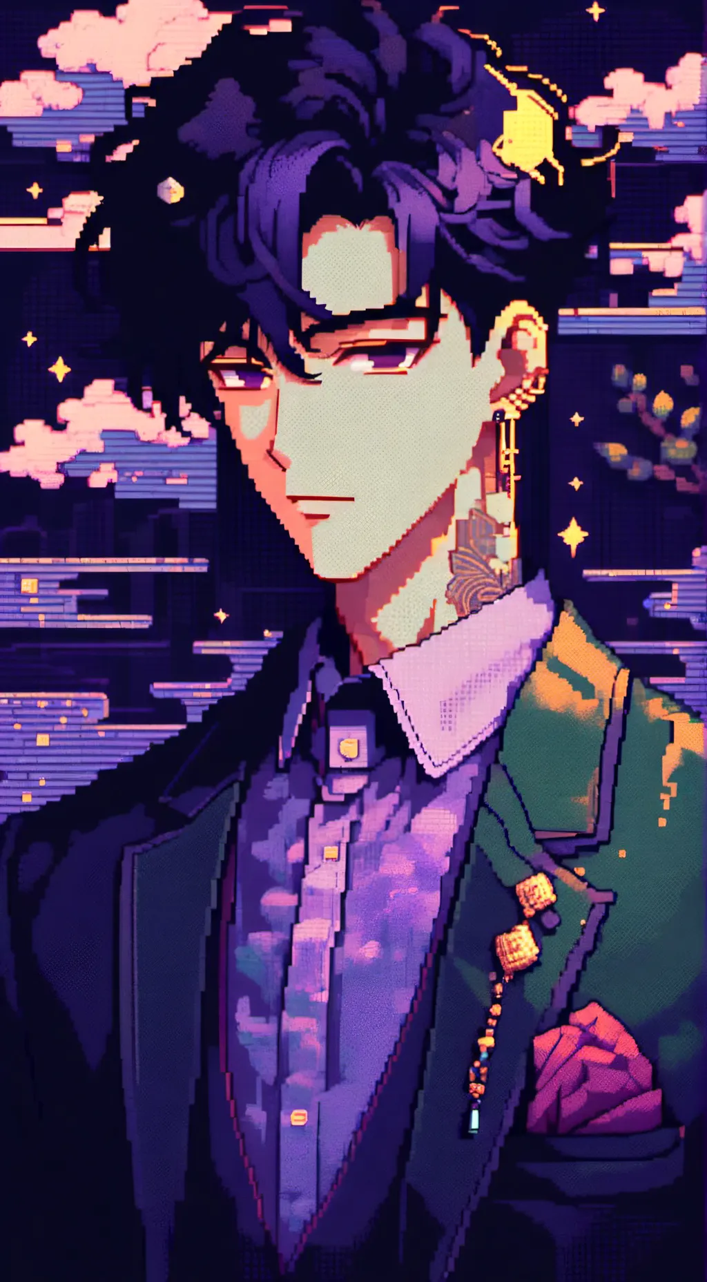 ai character: Squidgame (after) background