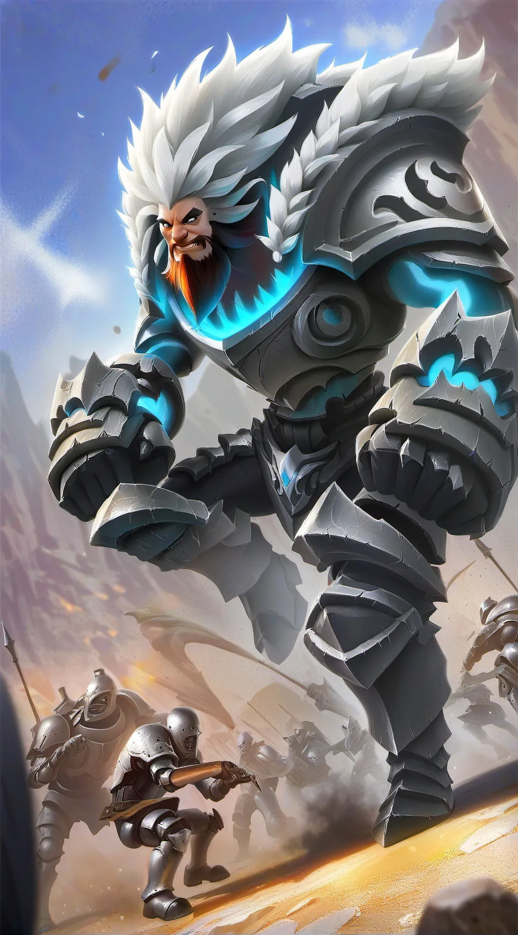 ai character: Adivina tu poder background