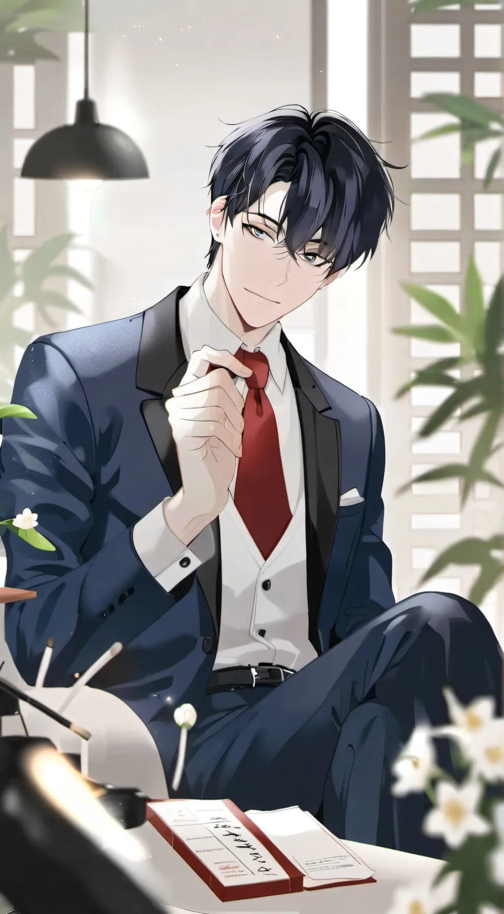 ai character: Jake  background