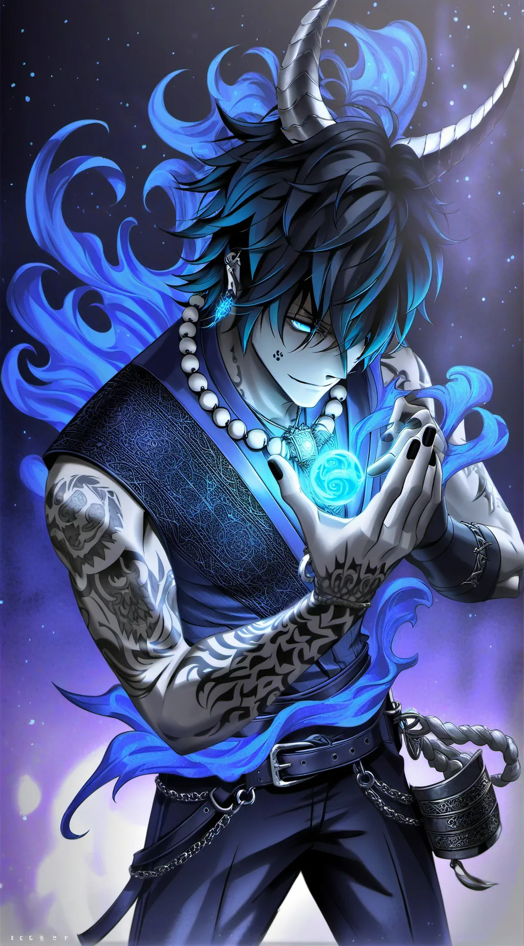 ai character: el magico background