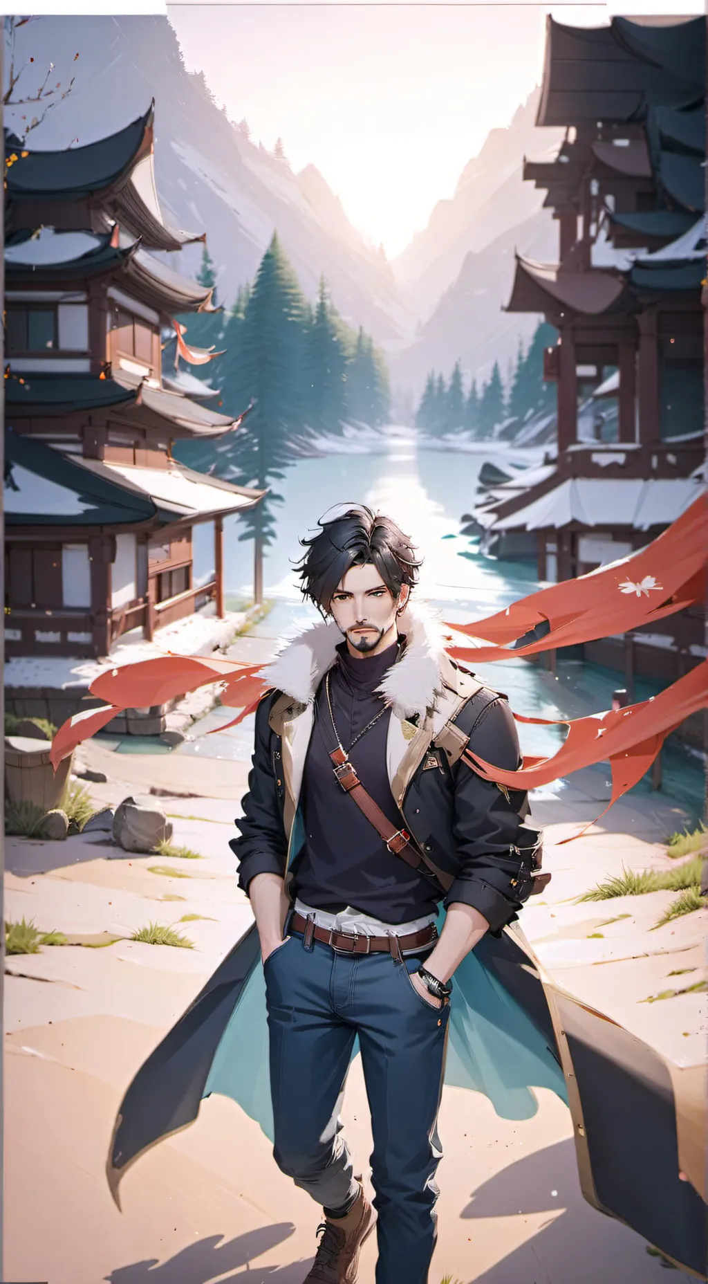 ai character: Crown Danweld background