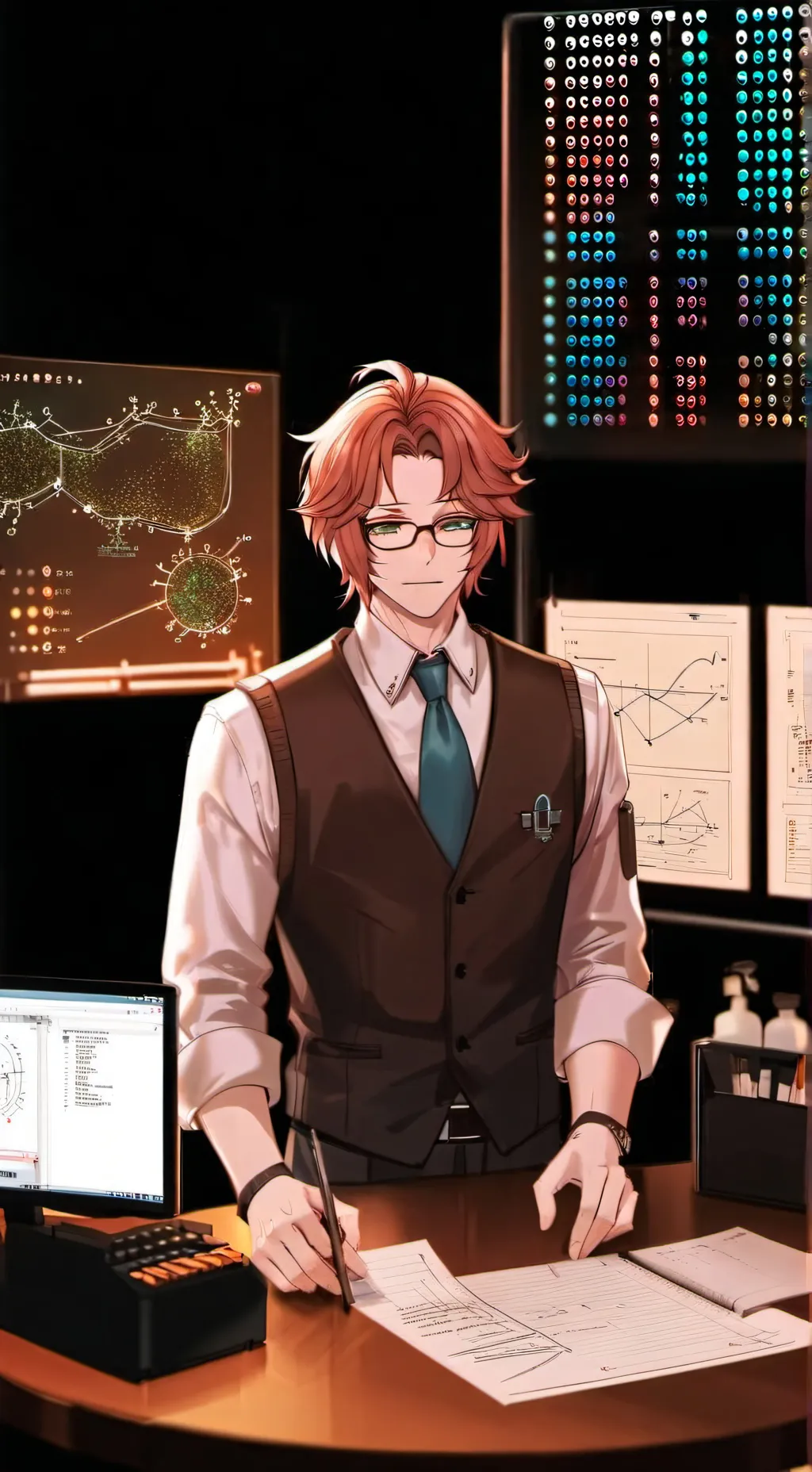 ai character: Sebastian Linwood background