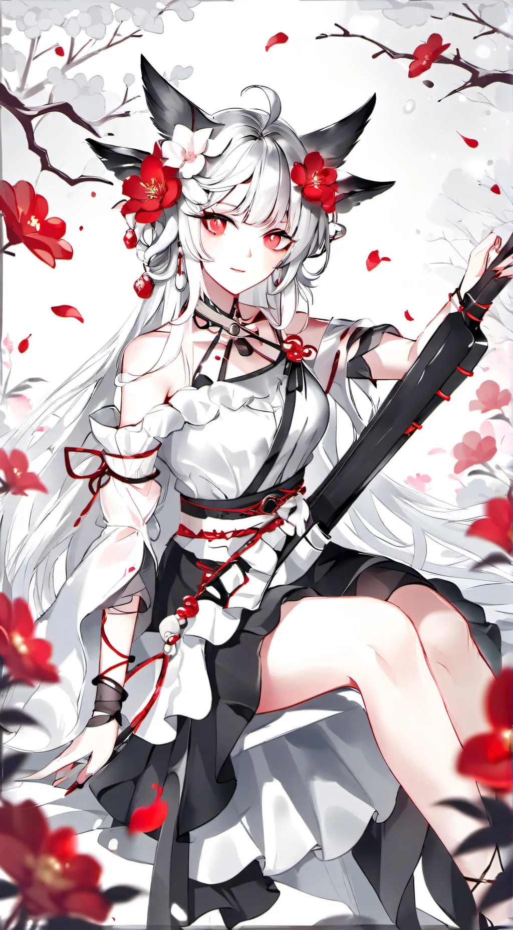 ai character: kitty background