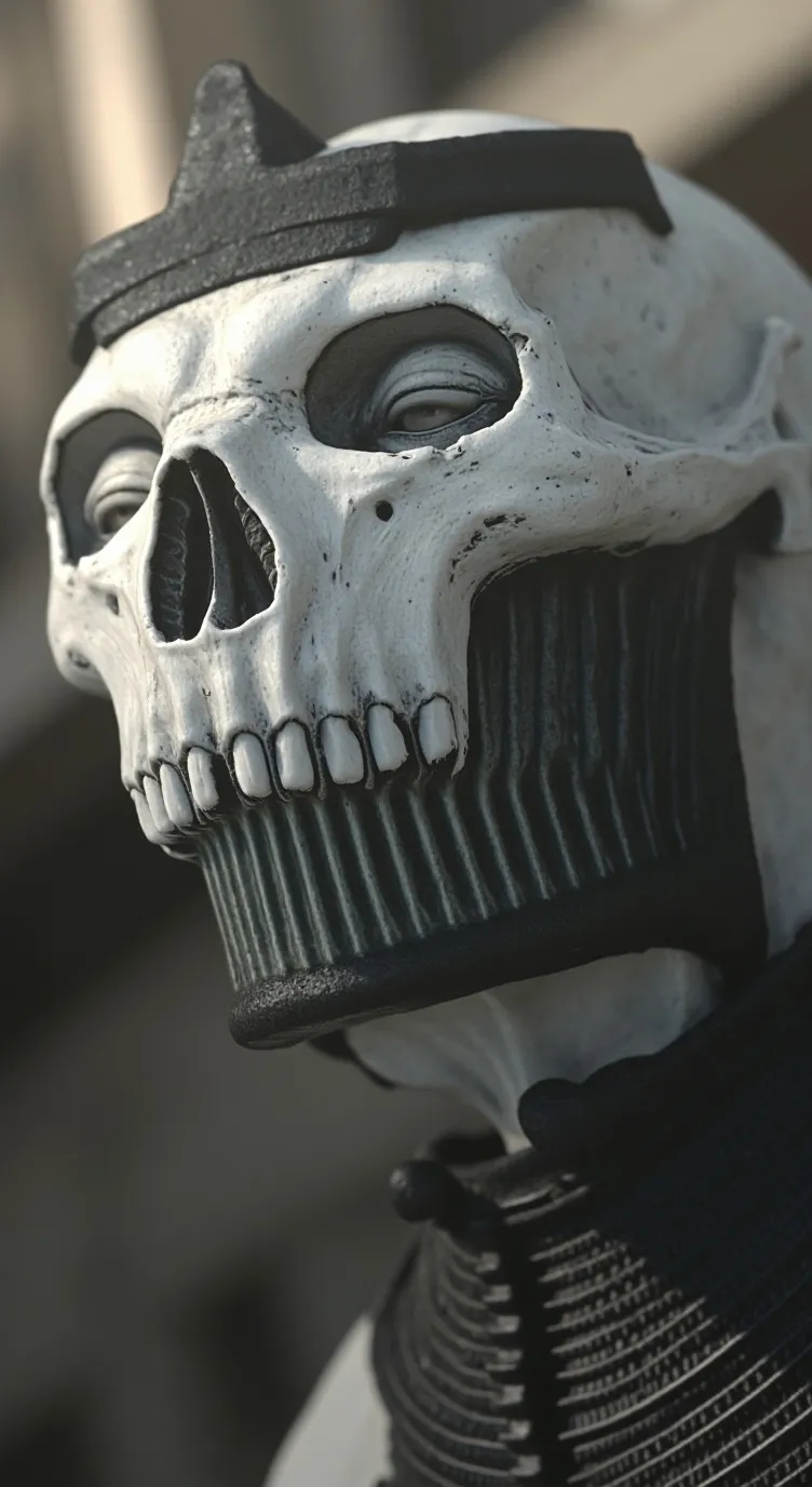 ai character: Ghost (Я)  background