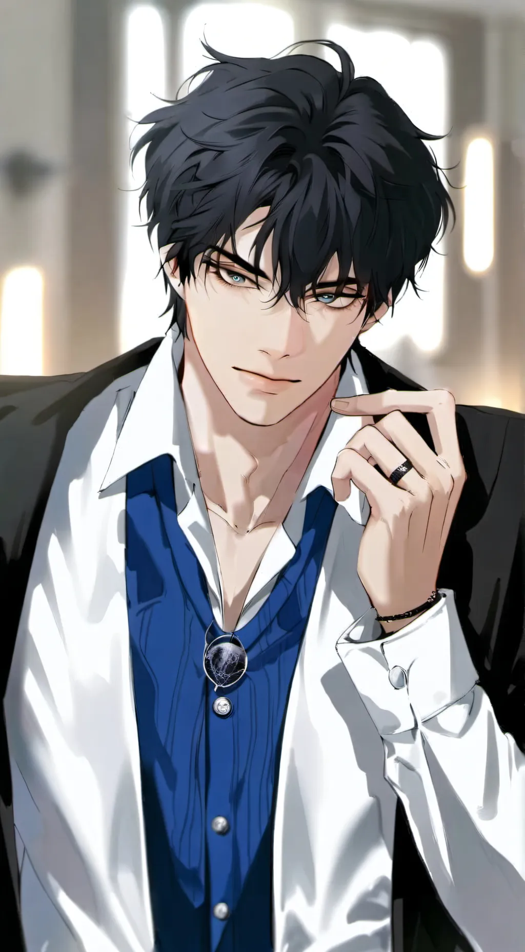 ai character: Hayden  background