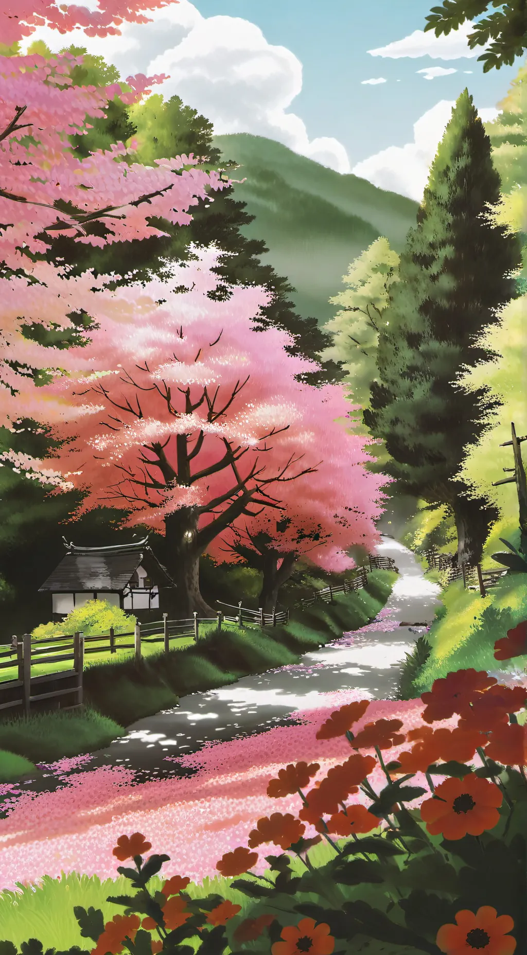 ai character: mha beach creep background